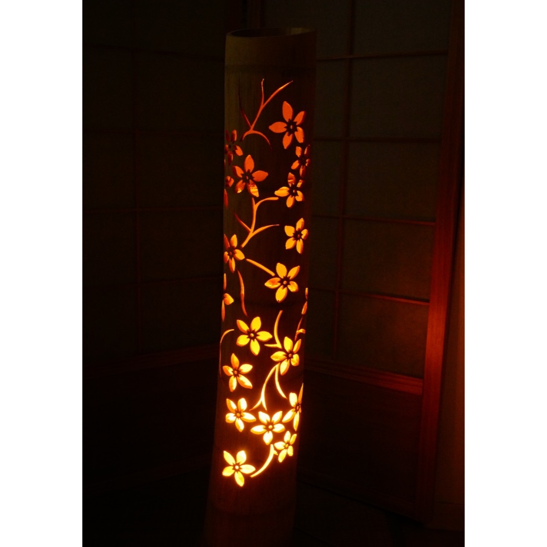 ◇繊細彫◇竹灯り・竹あかり・竹灯籠 ~~ 癒しの灯り ☆華光 ◇繊細彫◇竹灯り・竹あかり・竹灯籠 ~~ 癒しの灯り ☆華光