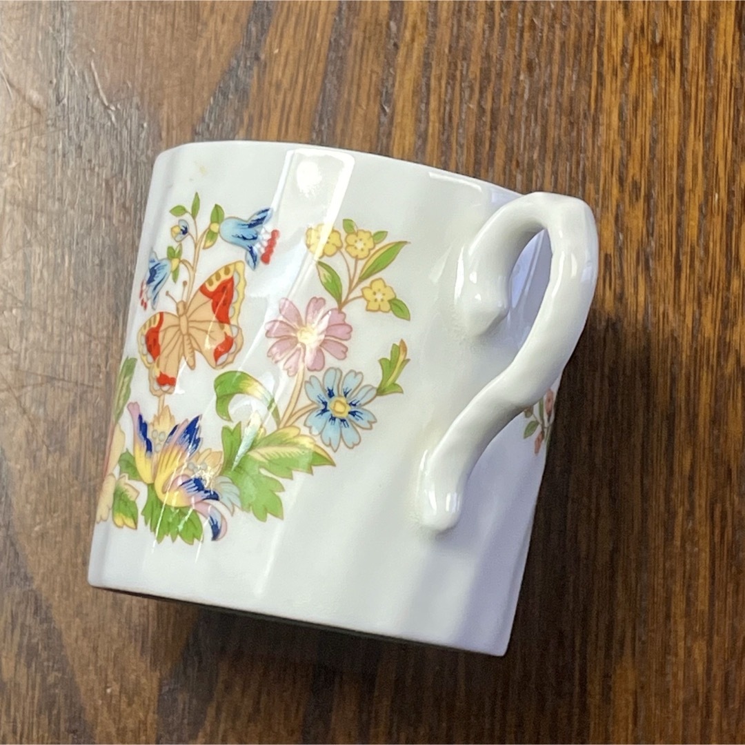 Aynsley China(エインズレイ)のエインズレイ  コテージガーデン　デミタス  カップソーサー  美品 インテリア/住まい/日用品のキッチン/食器(グラス/カップ)の商品写真