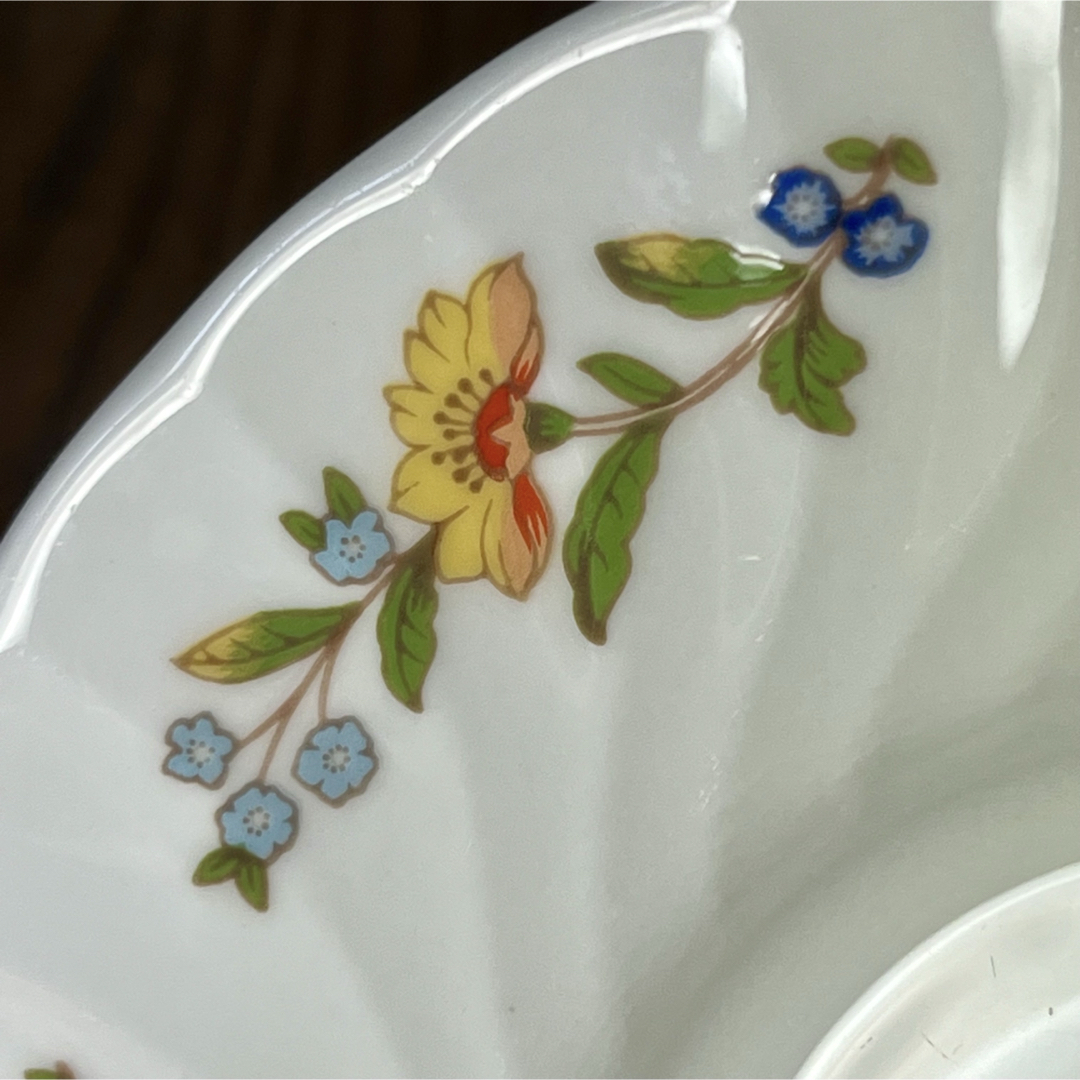 Aynsley China(エインズレイ)のエインズレイ  コテージガーデン　デミタス  カップソーサー  美品 インテリア/住まい/日用品のキッチン/食器(グラス/カップ)の商品写真