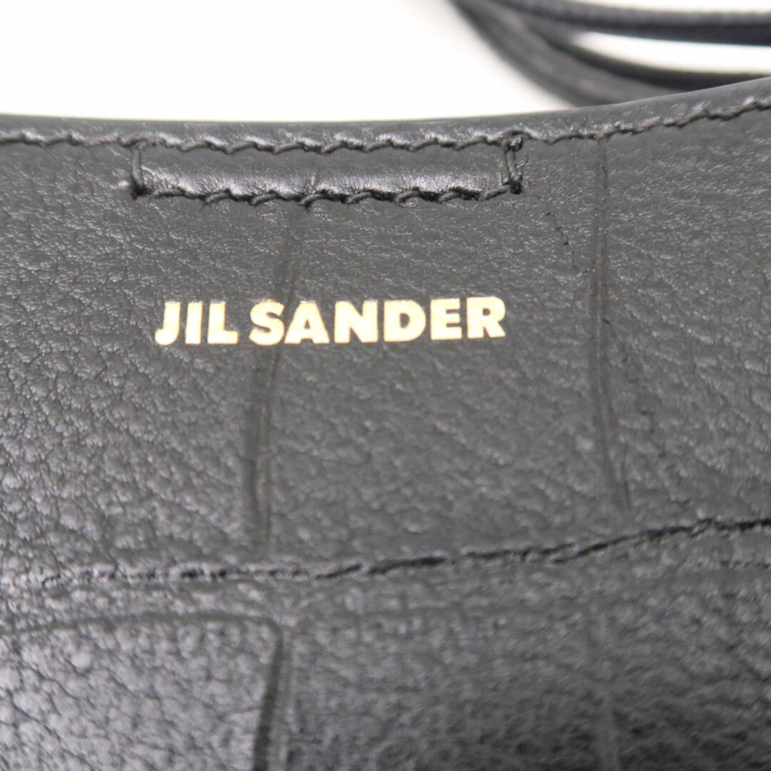 Jil Sander(ジルサンダー)の美品 JIL SANDER ジルサンダー J07WG0001 P5359 ショルダーバッグ タングル 型押し AN745W1  レディースのバッグ(ショルダーバッグ)の商品写真