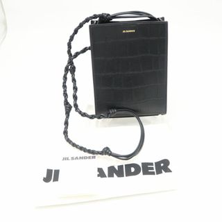 Jil Sander - 美品 JIL SANDER ジルサンダー J07WG0001 P5359 ショルダーバッグ タングル 型押し AN745W1 