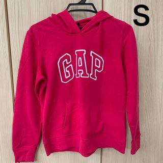 ギャップ(GAP)のGAP フード付き パーカー S ピンク 前ポケット付き(パーカー)