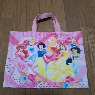 ディズニー(Disney)のディズニー プリンセス キルト レッスン バッグ Disney Princess(レッスンバッグ)