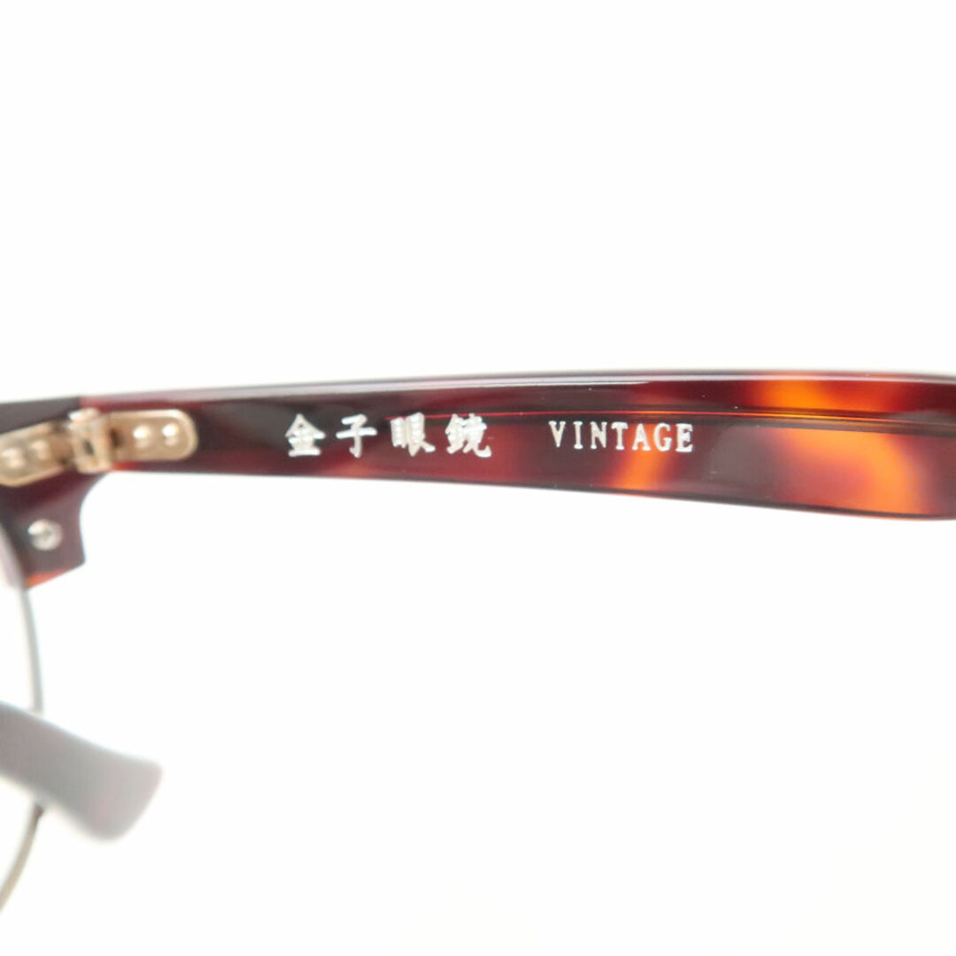 美品 KANEKO OPTICAL 金子眼鏡 KV-121 RODE メガネ 49□21-145 めがね VINTAGE ビンテージシリーズ AY5484W2  レディースのファッション小物(サングラス/メガネ)の商品写真