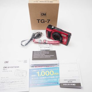 オリンパス(OLYMPUS)の未使用 OM SYSTEM オリンパス TG-7 IM032 デジタルカメラ HM446W1 (コンパクトデジタルカメラ)