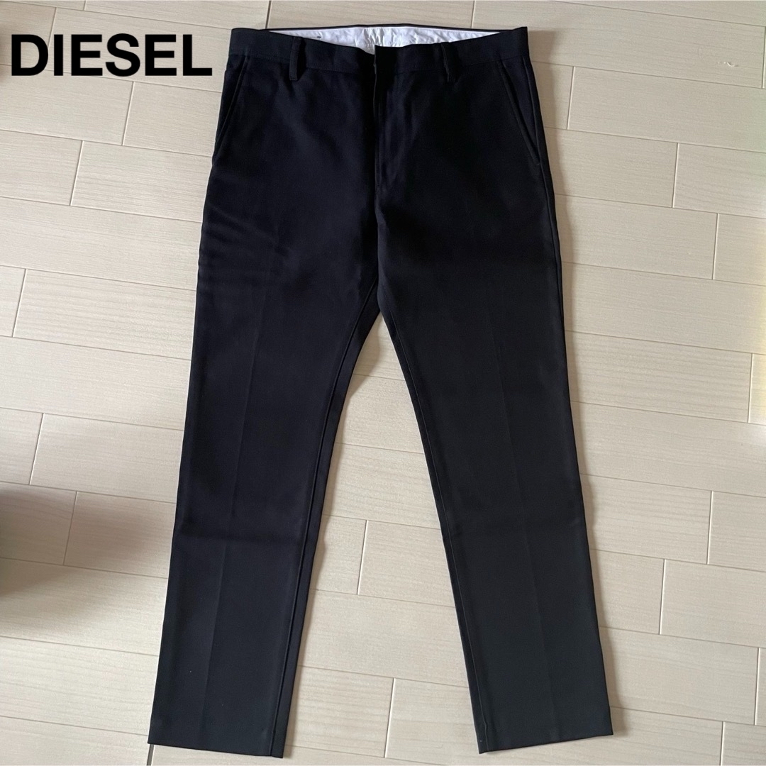 DIESEL(ディーゼル)のDIESEL 黒 ボトムス パンツ 32 メンズのパンツ(その他)の商品写真