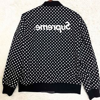 シュプリーム(Supreme)の美品 シュプリーム コムデギャルソン コラボ スタジャン リバーシブル L 総柄(スタジャン)