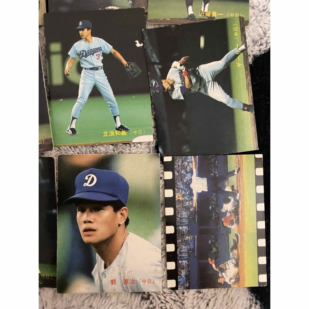 1988年カルビープロ野球カードNO290〜NO305 9枚 スポーツ/アウトドアの野球(記念品/関連グッズ)の商品写真