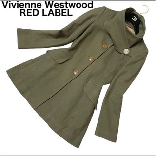 Vivienne Westwood - Vivienne Westwood RED LABEL 変形襟コート　オーブ