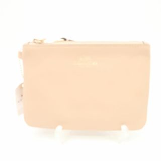 コーチ(COACH)の美品 COACH コーチ F52850 リスレット ポーチ ポシェット 財布 AY5429C (ポーチ)