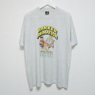 FRUIT OF THE LOOM - XL 90s Barker Animation Tシャツ フルーツ USA製