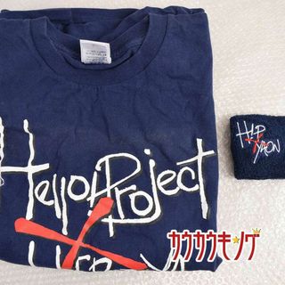 ハロプロ モーニング娘。 日比谷野音 プレミアム ライブ Tシャツ サイズL /リストバンド セット(その他)