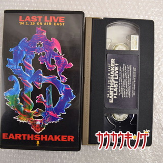 EARTHSHAKER / LAST LIVE ’94 1.19 ON AIR EAST VHS ジャパメタ(その他)