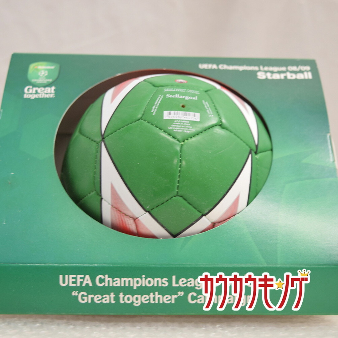 UEFA チャンピオンリーグ 08/09 Heineken 記念 ボール 1号球 スポーツ/アウトドアのサッカー/フットサル(ボール)の商品写真