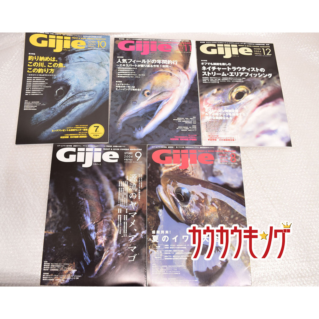 Gijie ギジー 2004 60-70号 11冊 エンタメ/ホビーの雑誌(その他)の商品写真