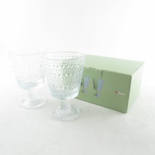 イッタラ(iittala)の未使用 iittala イッタラ カステヘルミ ユニバーサルグラス 2点 ペア 260ml ゴブレット 北欧 SU6506D (グラス/カップ)