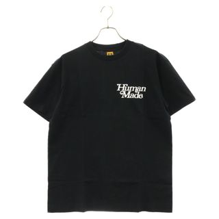 ヒューマンメイド(HUMAN MADE)のHUMAN MADE ヒューマンメイド ×GIRLS DON'T CRY T-SHIRT ガールズドントクライ 半袖 コットン クルーネックTシャツ ブラック(Tシャツ/カットソー(半袖/袖なし))