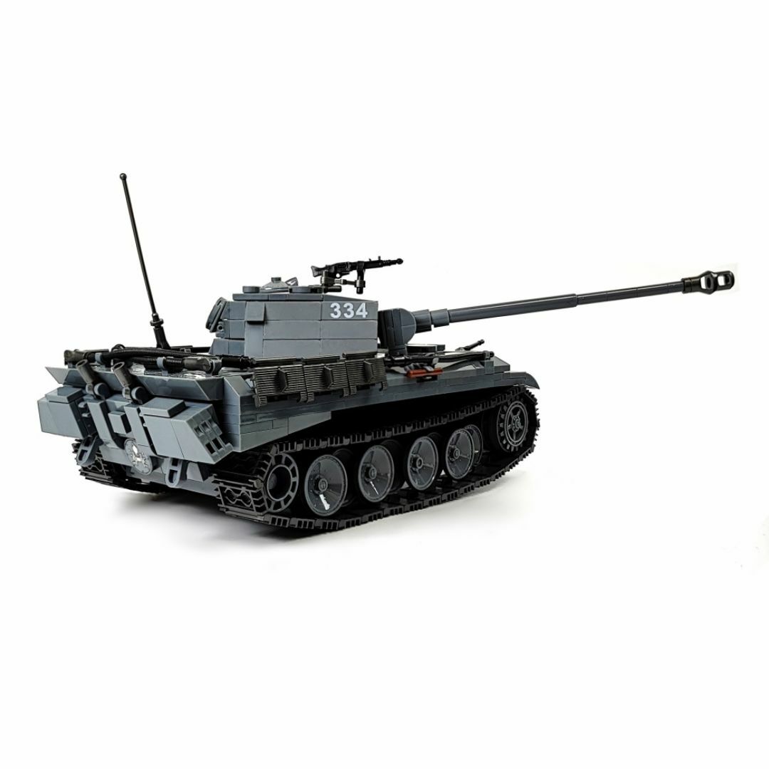 ドイツ パンター ブロック戦車 ミリタリー 戦車 ESシリーズ キッズ/ベビー/マタニティのおもちゃ(積み木/ブロック)の商品写真