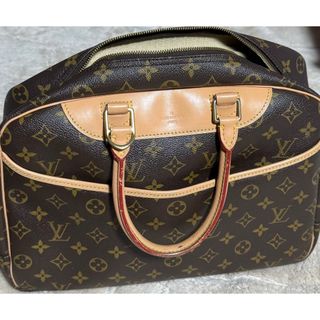 ルイヴィトン(LOUIS VUITTON)の【ネームタグ付き】ルイ ヴィトン　ドーヴィル　トートバッグ　モノグラム　バッグ(ショルダーバッグ)