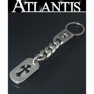 Chrome Hearts - CHROME HEARTS 銀座店 クロムハーツ カットアウトクロス ドッグタグ キーチェーン メンズ シルバー SV925 94496