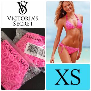 ヴィクトリアズシークレット(Victoria's Secret)のレア 新品 水着 ヴィクトリアシークレット ピンク XS(水着)