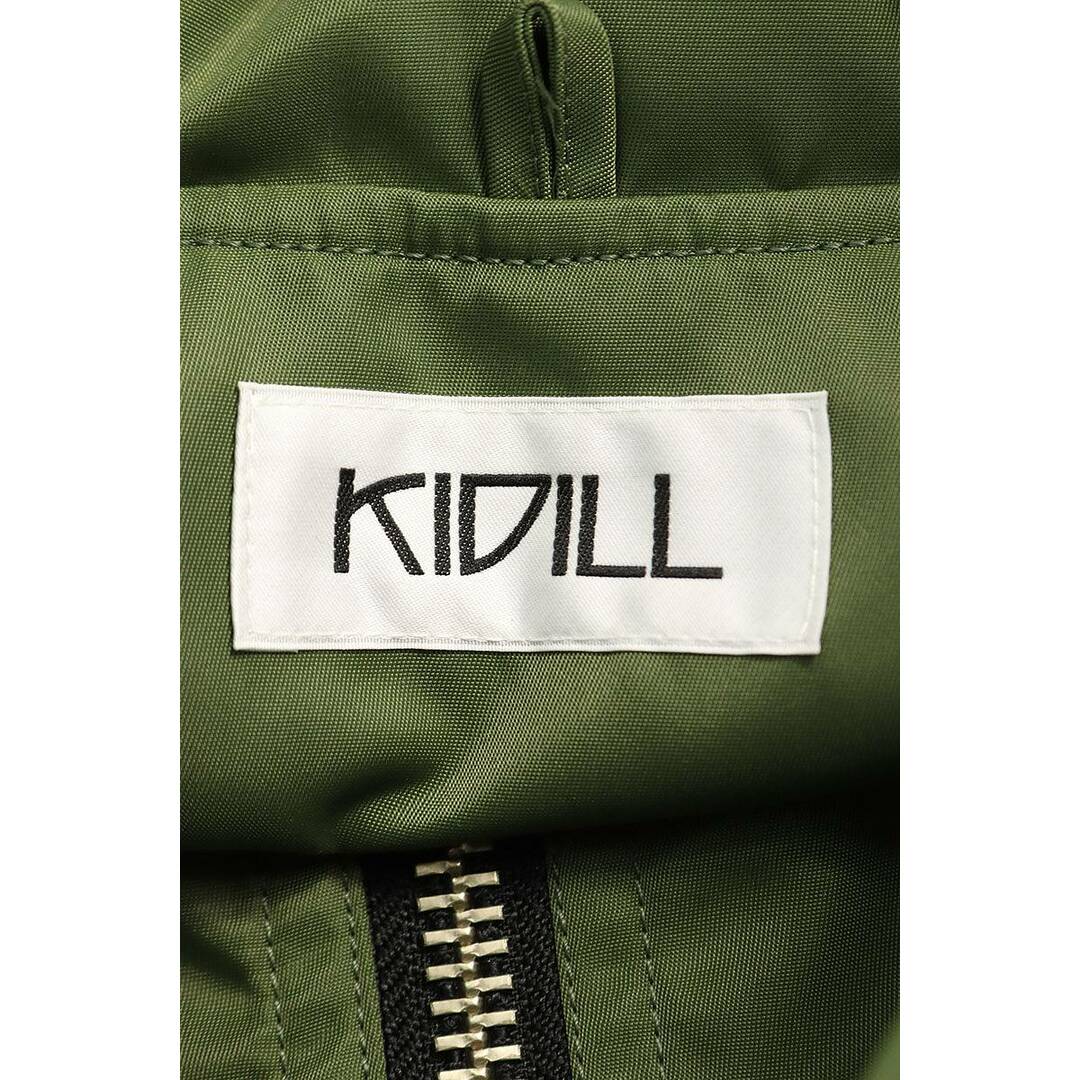 キディル KIDILL  QC-J019 AD2019安全ピン装飾切り替えデザインボンバーブルゾン メンズ メンズのジャケット/アウター(ブルゾン)の商品写真