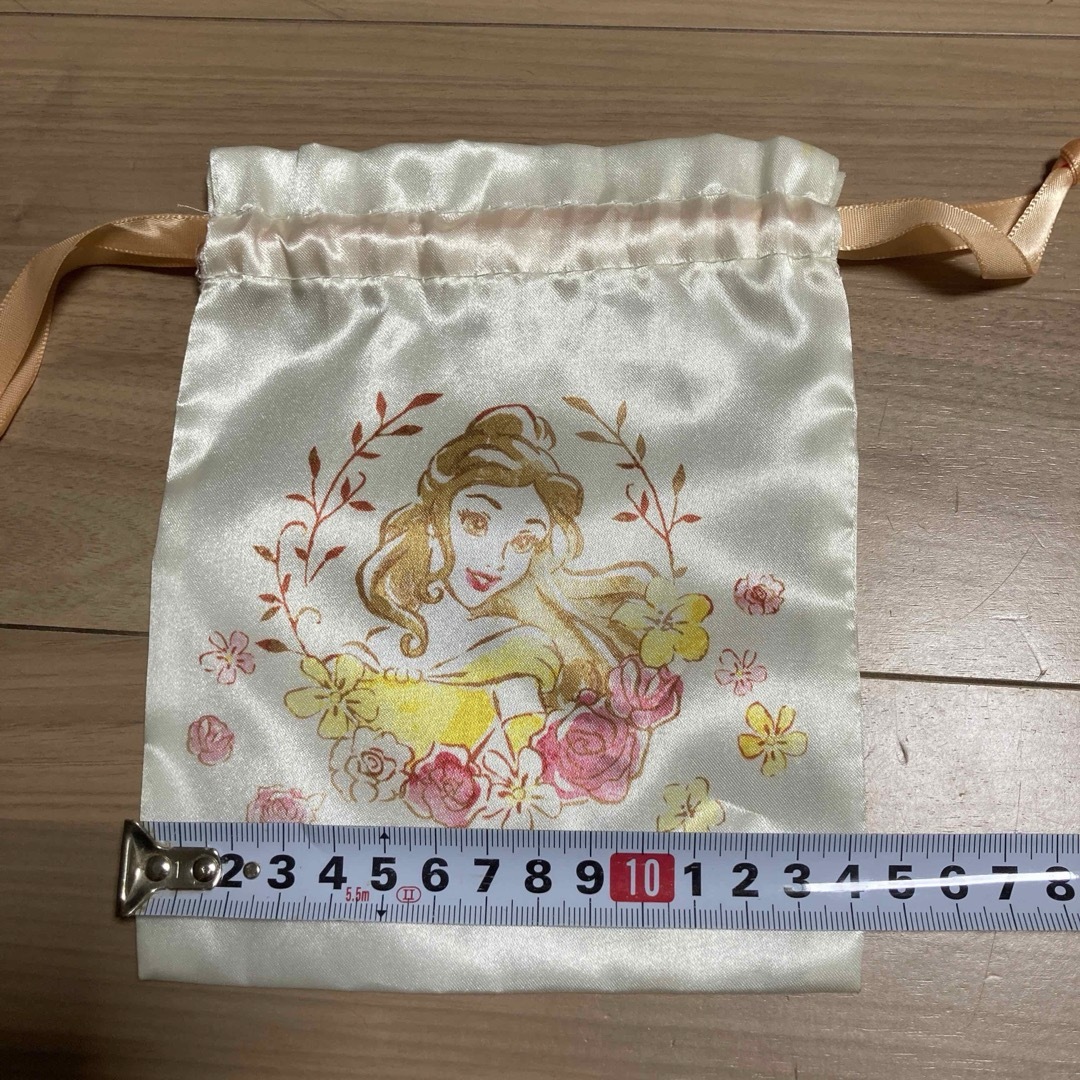 Disney(ディズニー)の巾着袋　プリンセス　ベル キッズ/ベビー/マタニティのこども用バッグ(ランチボックス巾着)の商品写真