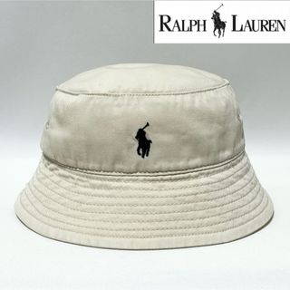 ポロラルフローレン(POLO RALPH LAUREN)の【超美品】③Polo Ralph Lauren キッズ ポニーロゴバケットハット(帽子)