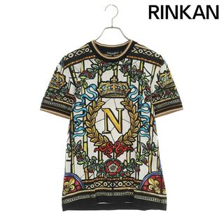 ドルチェアンドガッバーナ(DOLCE&GABBANA)のドルチェアンドガッバーナ 総柄プリントTシャツ メンズ 46(Tシャツ/カットソー(半袖/袖なし))