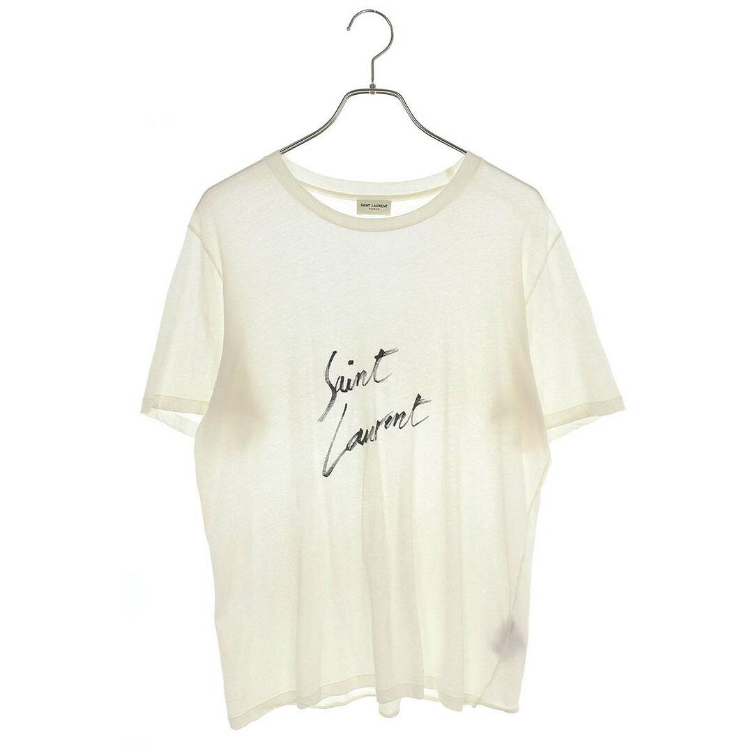 Saint Laurent(サンローラン)のサンローランパリ  480335 YB2IS ロゴTシャツ メンズ XS メンズのトップス(Tシャツ/カットソー(半袖/袖なし))の商品写真