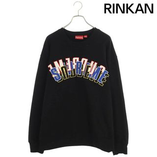 Supreme - シュプリーム  21SS  Stacked Crewneck スタックドクルーネックスウェット メンズ L