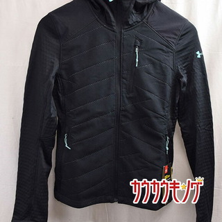 UNDER ARMOUR - 【未使用】アンダーアーマー ColdGear Reactor Exert Jacket サイズSM ブラック 1315069 レディース UNDER ARMOUR アウトドア