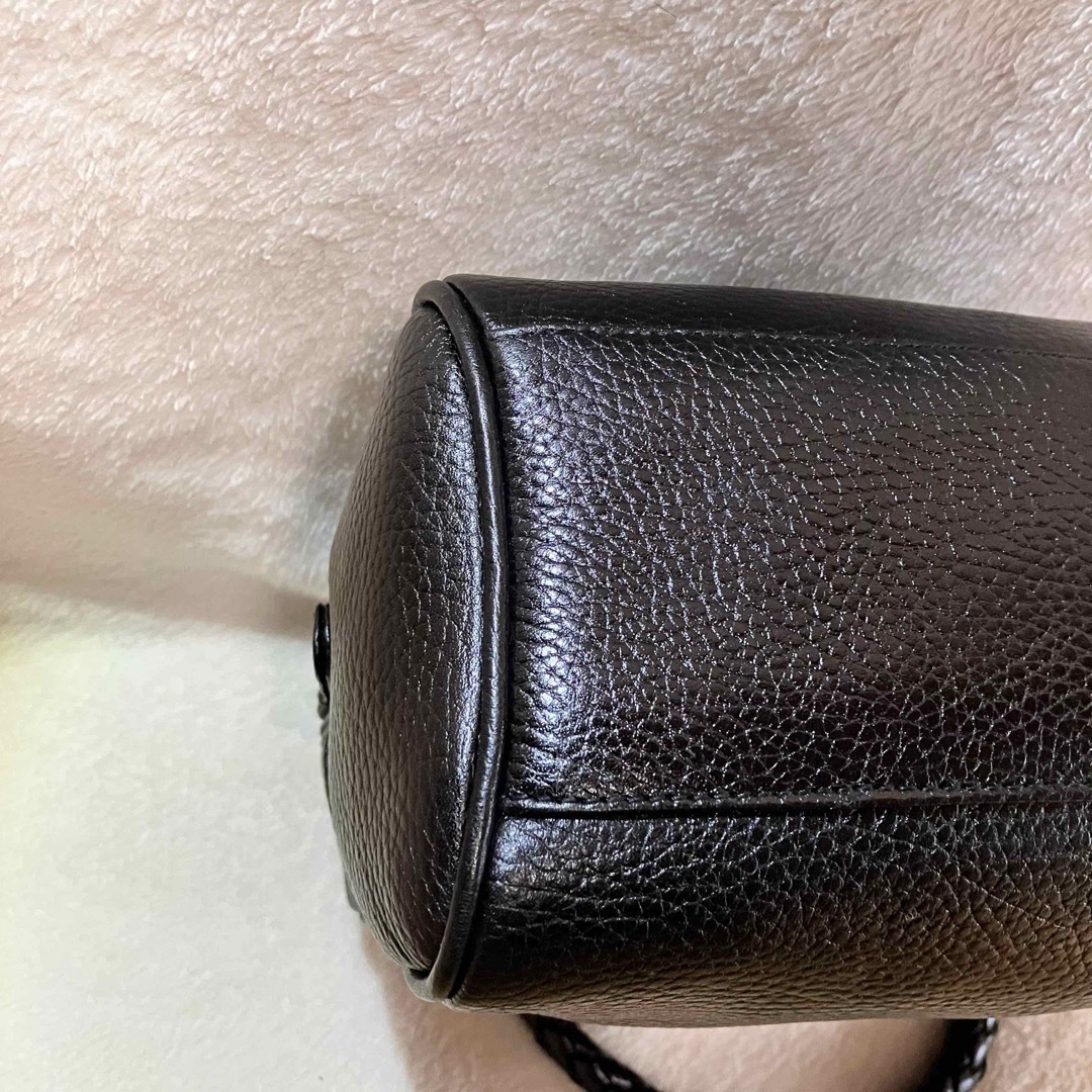 ✨未使用品 イタリア製 DESMO しぼ革レザー ハンドバッグの通販 ✨未使用品 イタリア製 DESMO しぼ革レザー ハンドバッグの通販