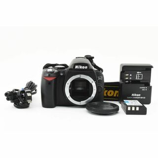 ニコン(Nikon)の超美品 NIKON D40 ショット数 2,127枚　デジタル ボディ C754(映像用ケーブル)