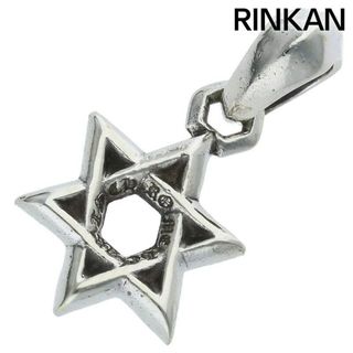 クロムハーツ(Chrome Hearts)のクロムハーツ  STAR OF DAVID CHARM/スターオブダビデチャーム シルバーネックレストップ メンズ(ネックレス)