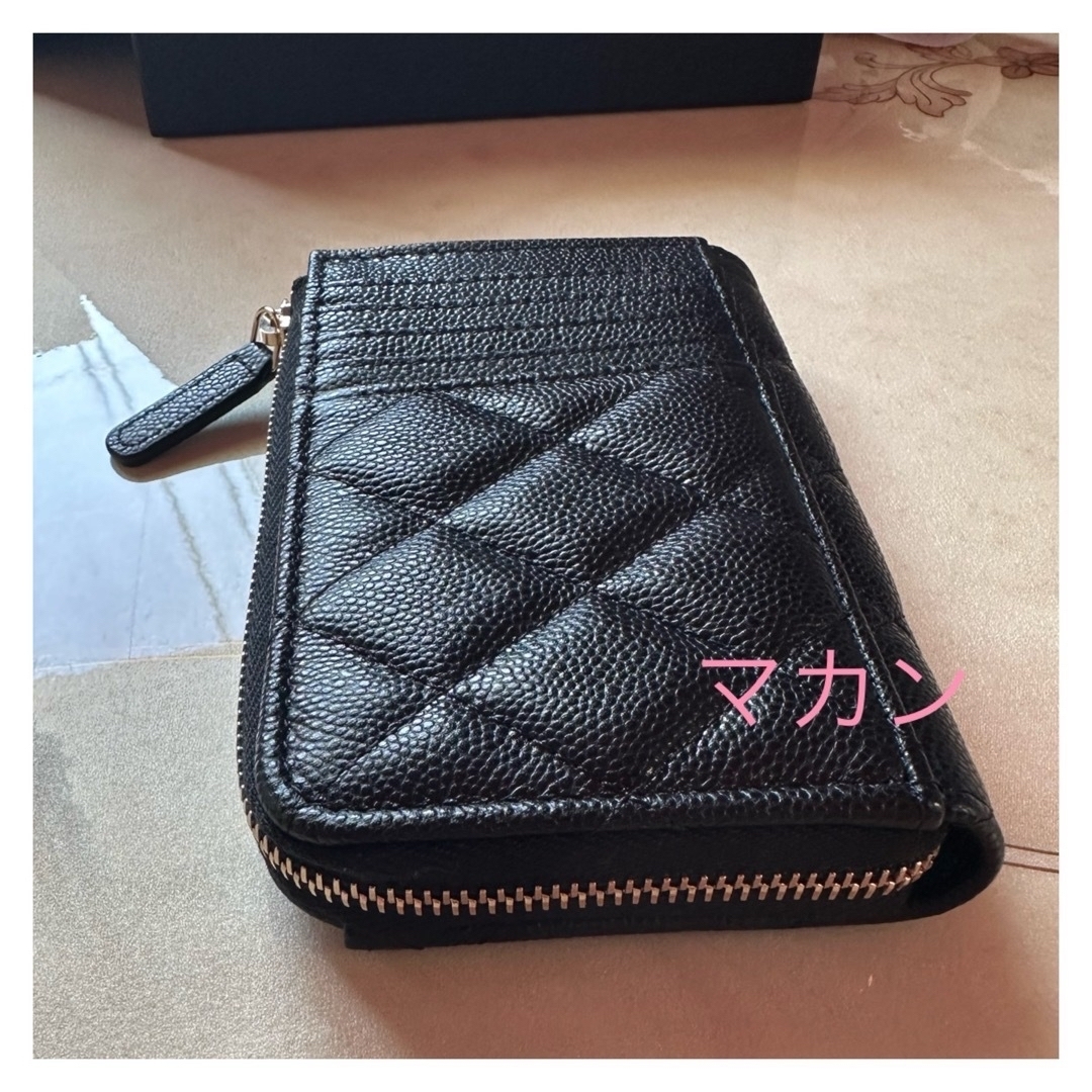 CHANEL(シャネル)のCHANEL カードケース シャネルミニ財布 フラグメントケース キャビアスキン レディースのファッション小物(コインケース)の商品写真