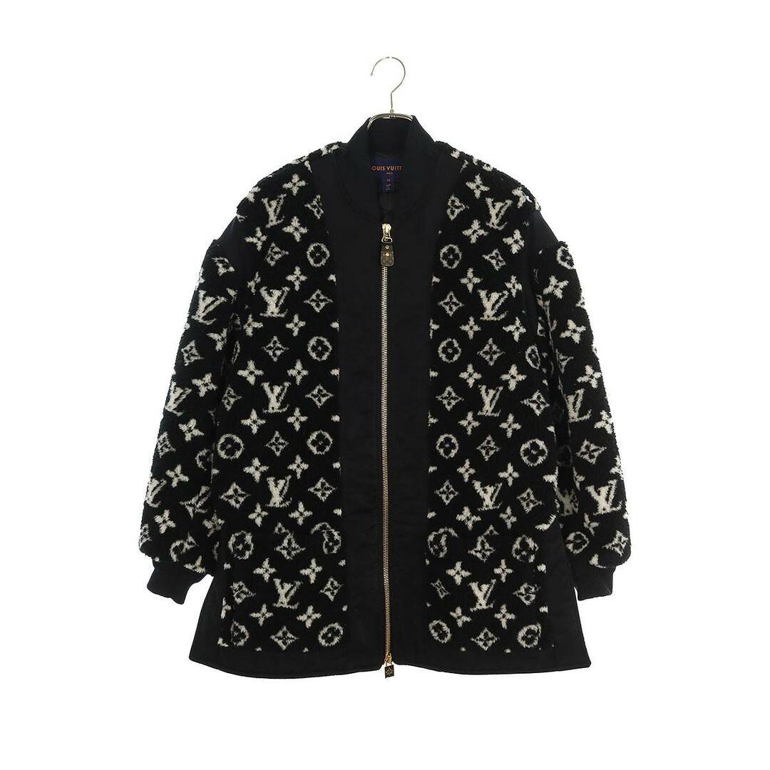 LOUIS VUITTON(ルイヴィトン)のルイヴィトン  24SS  RW241WW GP1 FQJA12 モノグラムフリースジップアップブルゾン レディース 34 レディースのジャケット/アウター(ブルゾン)の商品写真