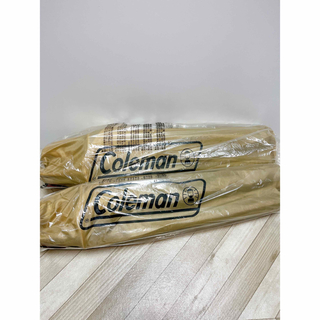Coleman - コールマン Colemanコンパクトクッションチェア ベージュ収納ケース付き2個