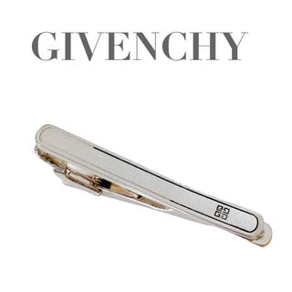 ジバンシィ(GIVENCHY)の美品 ジバンシー ネクタイピン シルバー ロゴ(ネクタイピン)