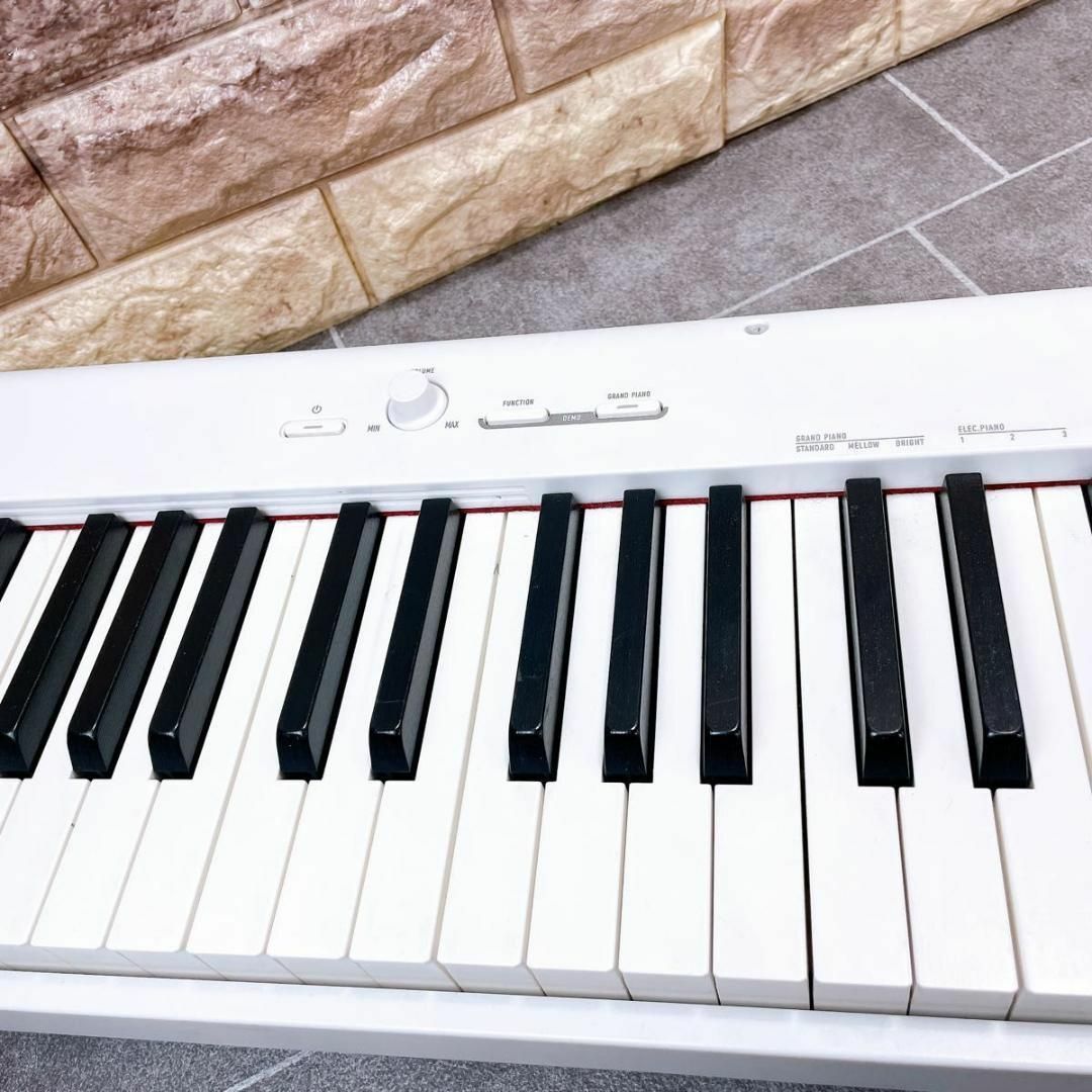 CASIO(カシオ)のCASIO カシオ　CDP-S110WE 電子ピアノ キーボード　ペダル付き 楽器の鍵盤楽器(電子ピアノ)の商品写真