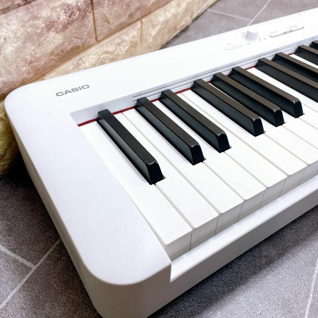 CASIO(カシオ)のCASIO カシオ　CDP-S110WE 電子ピアノ キーボード　ペダル付き 楽器の鍵盤楽器(電子ピアノ)の商品写真