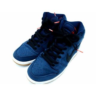 ナイキ(NIKE)のNIKE ナイキ SB CI2692-401 Dunk High Orange Label Obsidian ハイカット スニーカー size28/ネイビー ■■◎メンズ(スニーカー)