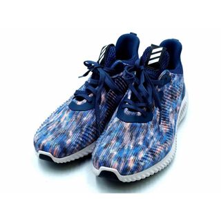 アディダス(adidas)の美品 adidas アディダス ALPHA BOUNCE SD ランニングシューズ スニーカー size25.0/青ｘピンク ■■ レディース(スニーカー)