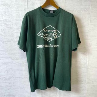 ビンテージ　90Ｓ　メイドインUSA　シングルステッチ　カレッジ系　メンズ　古着(Tシャツ/カットソー(半袖/袖なし))