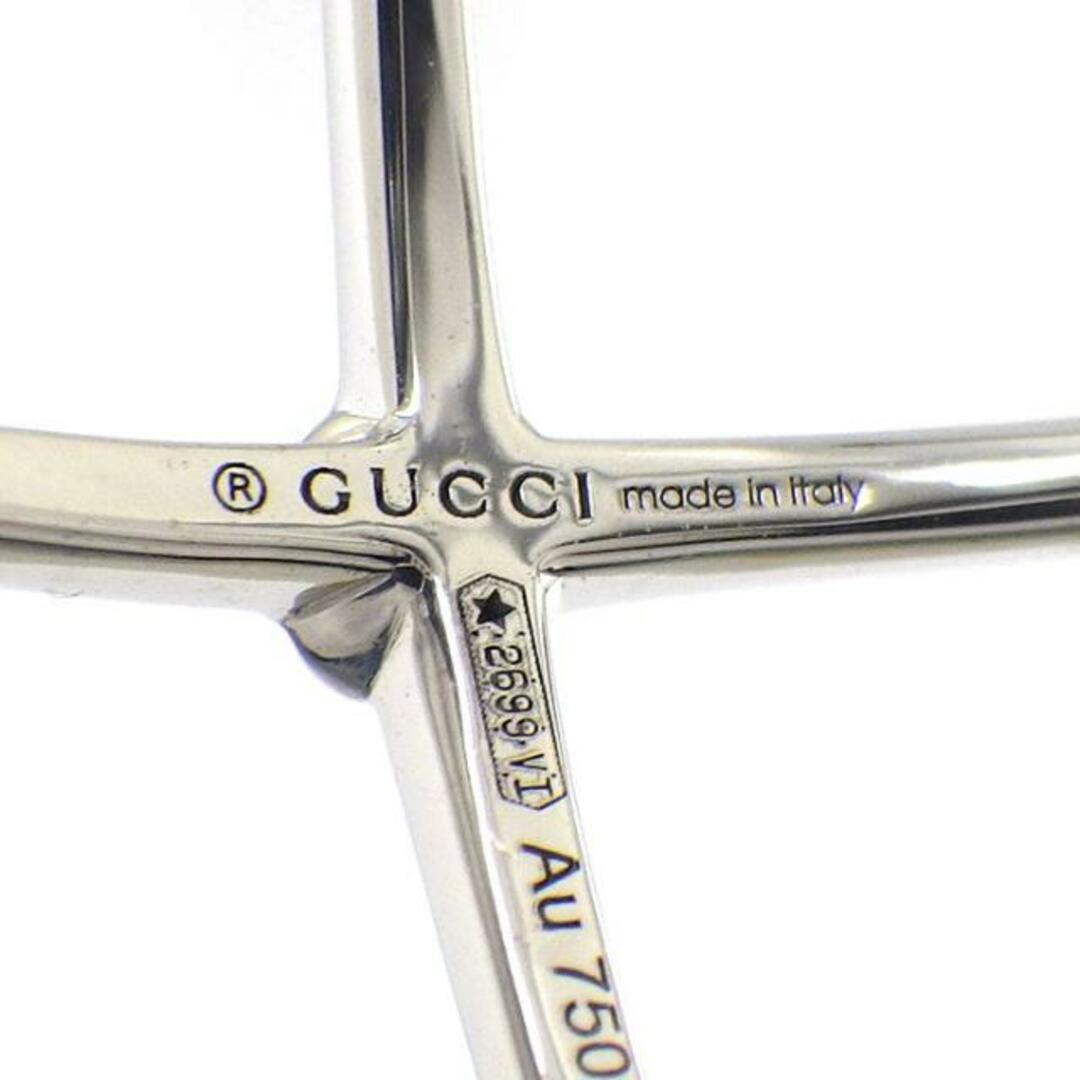 GUCCI - グッチ GUCCI リング GG ランニング ロゴ クロス X GUCCI - グッチ GUCCI リング GG ランニング ロゴ クロス X