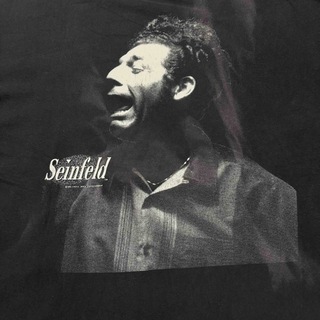 90s Seinfeld Tシャツ  となりのサインフェルド　神タグ　USA製(Tシャツ/カットソー(半袖/袖なし))