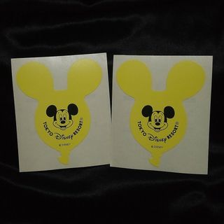 Disney - Disney　シール/ステッカー　ミッキー　バルーン　風船　非売品