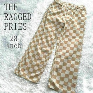 ザラギドプリースト(The Ragged Priest)のthe ragged priest カジュアルデニム チェックパンツ 総柄(デニム/ジーンズ)