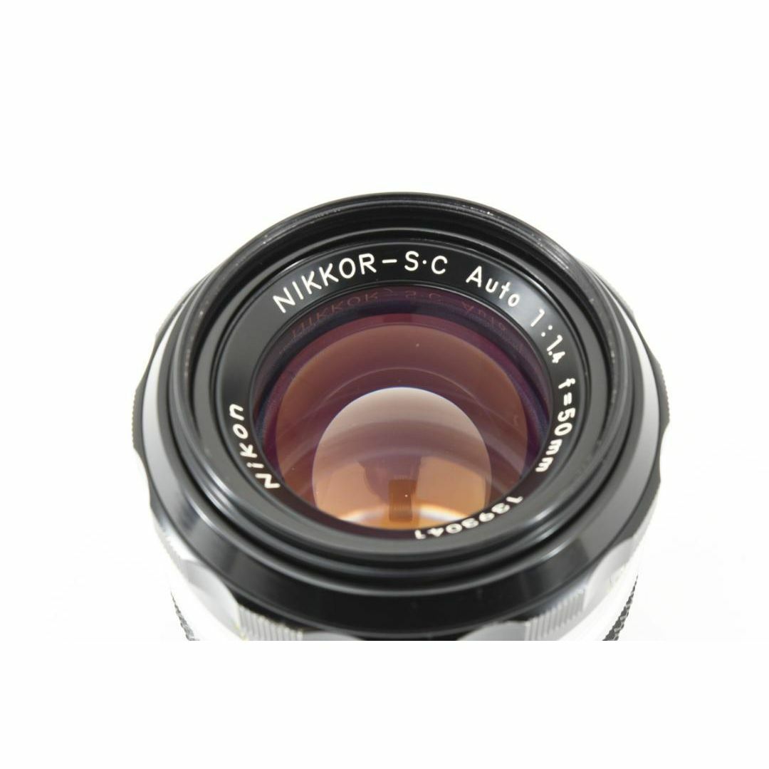 Nikon(ニコン)の超美品　NIKON AI S.C Auto 50mm f1.4 MF C742 スマホ/家電/カメラのスマホ/家電/カメラ その他(その他)の商品写真