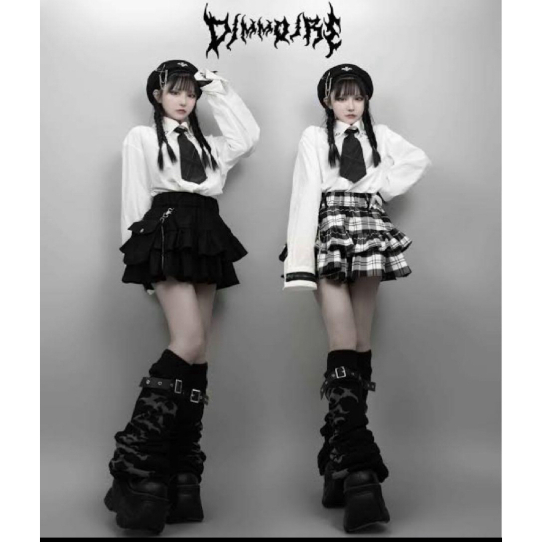 DimMoire ディムモアール PUNKフリルミニスカート チェック DimMoire ディムモアール PUNKフリルミニスカート チェック